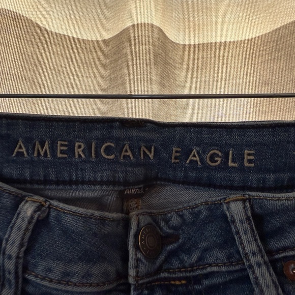 American Eagle Outfitters Men's Bootcut Jeans in Blue - Picture 3 of 6